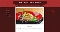 Desktop Screenshot of galangal2.com
