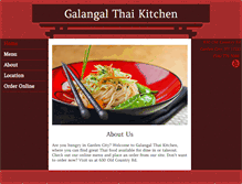 Tablet Screenshot of galangal2.com